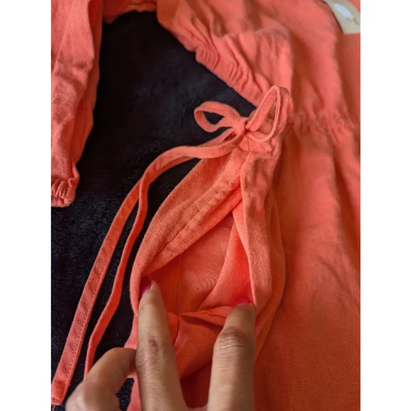 NWT Universal Thread Coral Cut Out Dress L - Picture 4 of 11